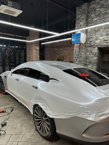 벤츠 AMG GT43 랩핑 /크롬죽이기와 블랙PPF시공/수원랩핑 용인랩핑 안성랩핑 수원벤츠랩핑 / 구로동