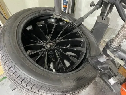 울산휠복원 BMW휠도색전문 6GT/5시리즈 도색시공 휠수리 휠 스크래치 / 구로동