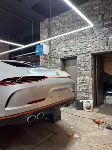 벤츠 AMG GT43 랩핑 /크롬죽이기와 블랙PPF시공/수원랩핑 용인랩핑 안성랩핑 수원벤츠랩핑 / 구로동