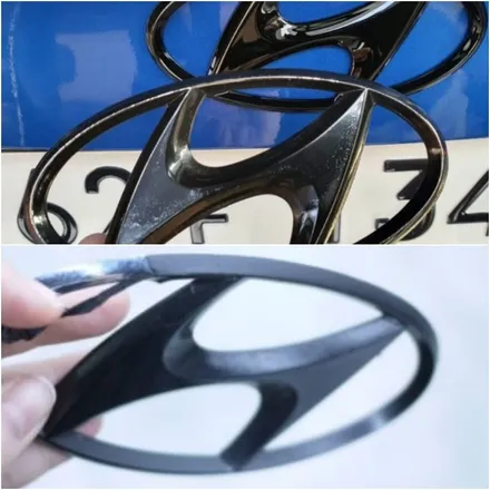 경기 하남 튜닝, 현대 엠블럼 도색 아반떼 CN7 / 구로동