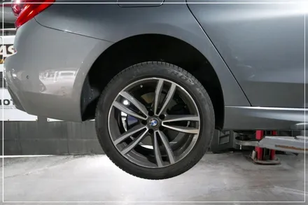 부산, 창원 컷팅 휠복원/도색 전문 업체에서 BMW 6GT 순정휠 수리 / 구로동