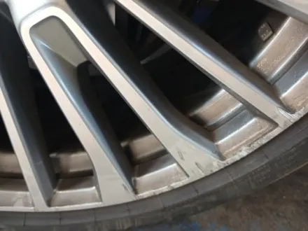 인천휠복원 BMW휠복원전문 X7 휠수리 유광블랙 휠도색 시공후기! / 구로동