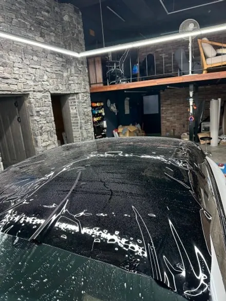 벤츠 AMG GT43 랩핑 /크롬죽이기와 블랙PPF시공/수원랩핑 용인랩핑 안성랩핑 수원벤츠랩핑 / 구로동