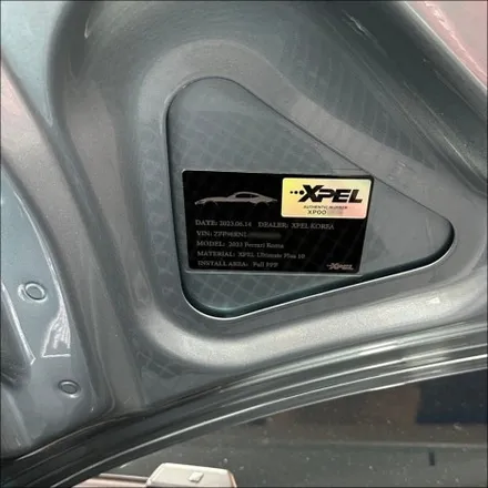 강남/서초 ppf 슈퍼카 전문 업체에서 페라리 로마 엑스펠 범퍼, 사이드스커트 (서초 튜닝샵) / 구로동