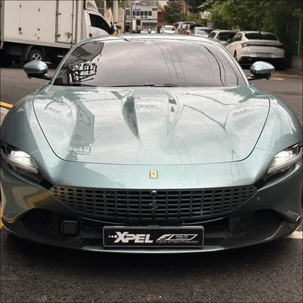 강남/서초 ppf 슈퍼카 전문 업체에서 페라리 로마 엑스펠 범퍼, 사이드스커트 (서초 튜닝샵) / 구로동