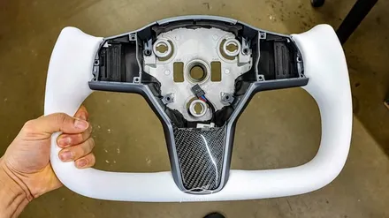 하남, 송파 테슬라 요크핸들 튜닝 교체 작업 / 모델 y 추천 튜닝 / 구로동