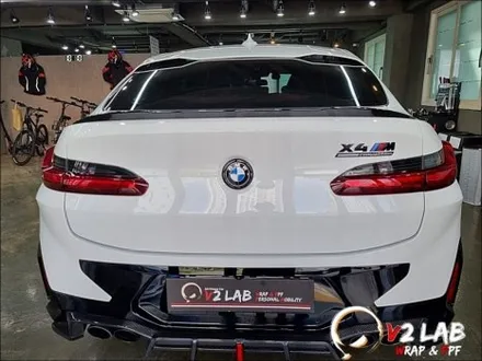 부산 bmw 랩핑 에이버리 슈프림 사틴블랙 필름 X4 무광랩핑 / 구로동