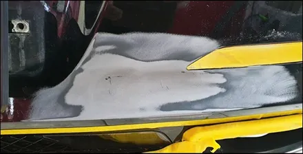 수원 범퍼 수리 알아보신다면? 제네시스 G80 판금 도색 전문에서 복원완료 / 구로동