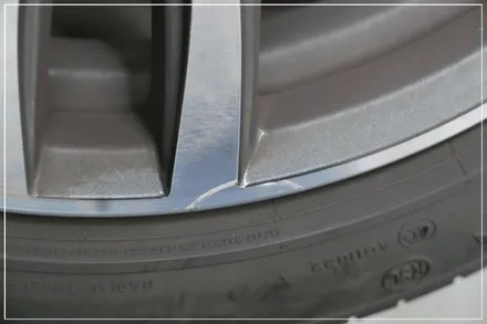 부산, 창원 컷팅 휠복원/도색 전문 업체에서 BMW 6GT 순정휠 수리 / 구로동