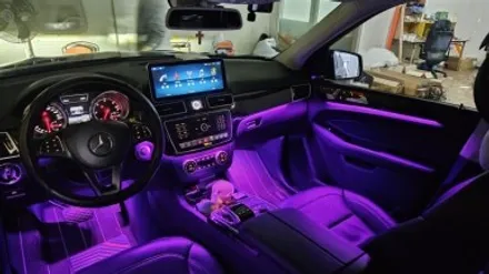 공주 논산 엠비언트라이트 벤츠 GLS350D 실내 업그레이드! / 구로동