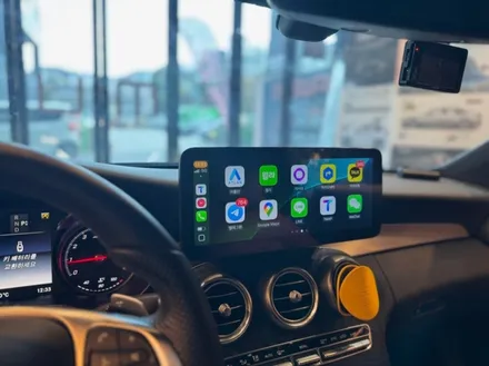 벤츠 W205 C클래스 12.3인치 디스플레이 업그레이드: 1시간 30분 소요 / 구로동