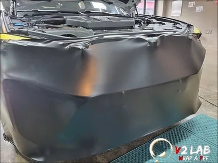 부산 bmw 랩핑 에이버리 슈프림 사틴블랙 필름 X4 무광랩핑 / 구로동