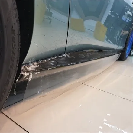 강남/서초 ppf 슈퍼카 전문 업체에서 페라리 로마 엑스펠 범퍼, 사이드스커트 (서초 튜닝샵) / 구로동