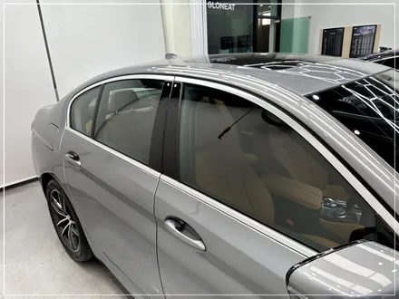 인천 청라 BMW 썬팅 비반사 블랙으로 5시리즈 윈도 틴팅 (글라스틴트 로데) / 구로동