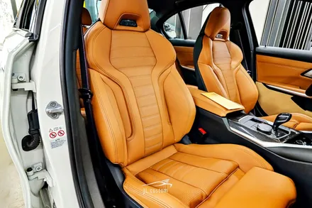 청주 BMW 340i 통풍시트 / 퍼포먼스시트도 순정버튼으로 깔끔하게 / 구로동