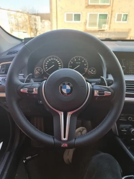 수원핸들시공 BMW 5GT M핸들 교체 안드로이드올인원 2종패키지시공하기! 집앞으로 방문출장업체후기 / 구로동