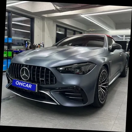 벤츠 CLE 53amg 전체 랩핑과 크롬죽이기. 다크나이트 패키지로 완벽 변신할 수 있을까? (오늘의카 잠실점) / 구로동