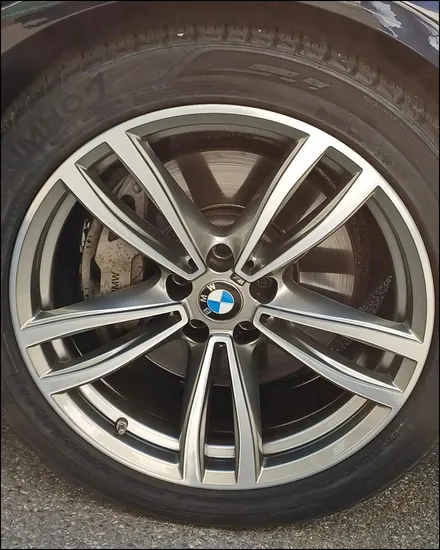 bmw 휠 긁힘 생겼을때? 화성/수원 휠복원 수리 킹모터스에서 해결 / 구로동