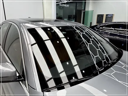 인천 청라 BMW 썬팅 비반사 블랙으로 5시리즈 윈도 틴팅 (글라스틴트 로데) / 구로동