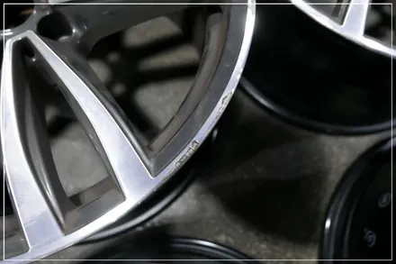 부산, 창원 컷팅 휠복원/도색 전문 업체에서 BMW 6GT 순정휠 수리 / 구로동