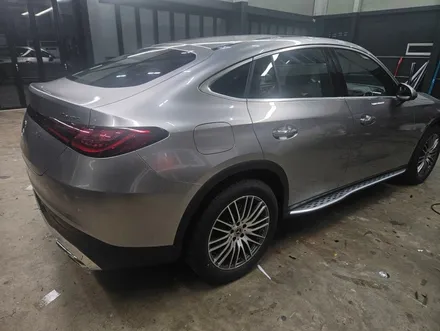 벤츠 GLC 쿠페 랩핑, GT 실버 컬러로 분위기 체인지 가능할까? / 구로동