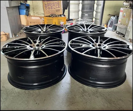 용인 마차휠 휠복원 / 벤츠 GLE AMG 순정컷팅휠 21인치 휠수리 / 구로동