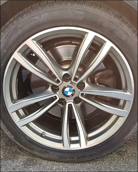 bmw 휠 긁힘 생겼을때? 화성/수원 휠복원 수리 킹모터스에서 해결 / 구로동