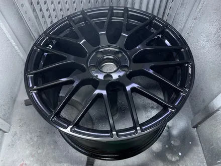 수원휠복원 벤츠 C63AMG 매트블랙 휠도색 수원벤츠휠복원전문업체! / 구로동