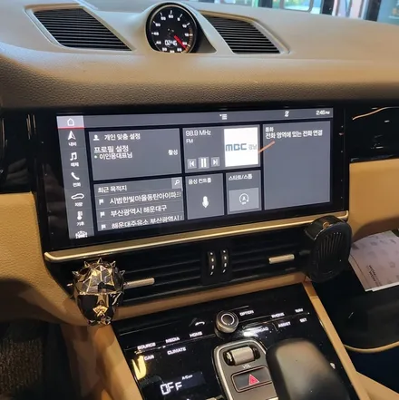 포르쉐 카이엔, 안드로이드오토 풀스크린으로 업그레이드 / 구로동