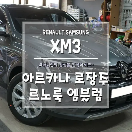 [XM3 아르카나 엠블럼] 드레스업 튜닝으로 이만한게 없어요~ / 경남 거제, 통영, 창원