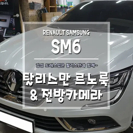 [SM6 탈리스만 르노룩&전방카메라] SM6에 딱 맞는 옷을 입혀주세요~ / 경남 거제, 통영, 창원