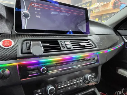 [브로모터스]BMW 520D F10 비노출 무빙 엠비언트 / 엠비언트 LED 라이트 실내 무드등 튜닝 / 경남 거제, 통영, 창원