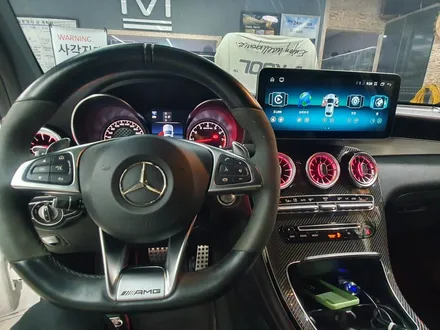 [브로모터스] 벤츠 GLC AMG43 12.3안드로이드 올인원 /기본 3색에서 64색 앰비언트 확장으로 광량업 / 송풍구 앰비언트 / 경남 거제, 통영, 창원