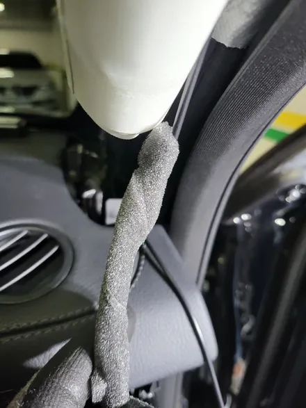[브로모터스]벤츠 GLS 350d 12인치 안드로이드 올인원 장착 / 경남 거제, 통영, 창원