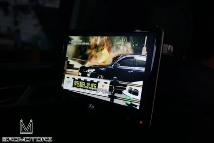 [제네시스 G80 Xm 헤드레스트 듀얼 리어모니터] 아이들과 장거리 여행엔 필수템이죠!! (거제 브로모터스) / 경남 거제, 통영, 창원