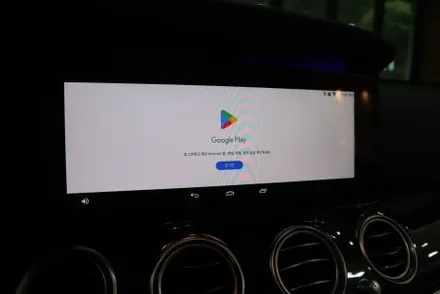 [브로모터스] 벤츠 e클래스 M2C 안드로이드 터치패널 교체 / 블랙박스 LXQ600 장착 보조배터리장착 / 생활소음패키지 / 경남 거제, 통영, 창원