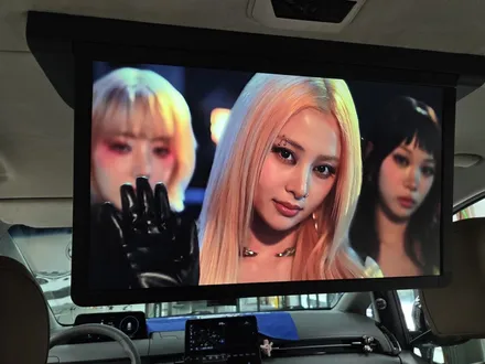 스타리아 천장 모니터시공 / 경남 거제, 통영, 창원