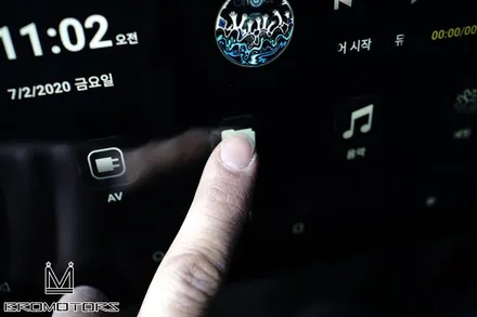 [뉴스포티지 터치식 안드로이드 리어 모니터] 아이들 이목을 집중시켜줄 아이템! / 경남 거제, 통영, 창원
