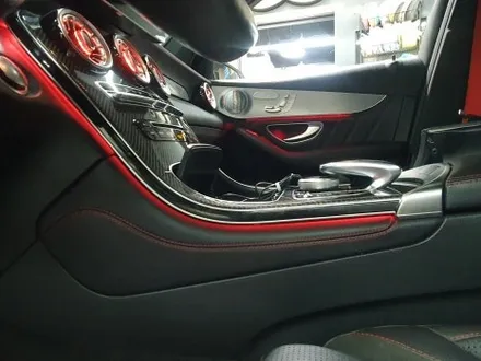 [브로모터스] 벤츠 GLC AMG43 12.3안드로이드 올인원 /기본 3색에서 64색 앰비언트 확장으로 광량업 / 송풍구 앰비언트 / 경남 거제, 통영, 창원