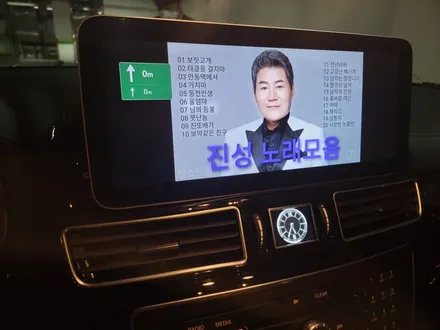 [브로모터스]벤츠 GLS 350d 12인치 안드로이드 올인원 장착 / 경남 거제, 통영, 창원