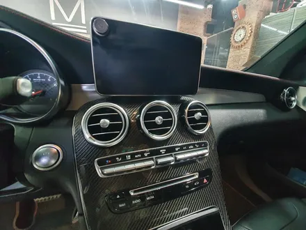 [브로모터스] 벤츠 GLC AMG43 12.3안드로이드 올인원 /기본 3색에서 64색 앰비언트 확장으로 광량업 / 송풍구 앰비언트 / 경남 거제, 통영, 창원