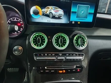 [브로모터스] 벤츠 GLC AMG43 12.3안드로이드 올인원 /기본 3색에서 64색 앰비언트 확장으로 광량업 / 송풍구 앰비언트 / 경남 거제, 통영, 창원