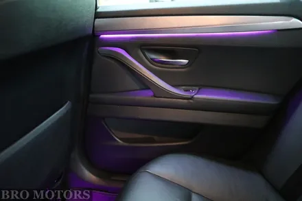 [브로모터스]BMW 비노출 무빙 엠비언트로 힙한 실내분위기로 변신과 안드로이드올인원 네비게이션으로 스마트함까지 장착!! / 경남 거제, 통영, 창원