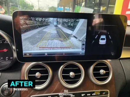 거제 통영 벤츠 C클래스 안드로이드올인원 시공 / 경남 거제, 통영, 창원