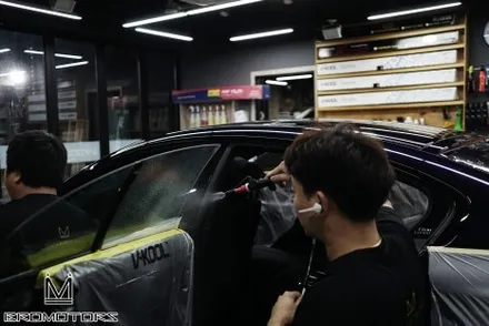 [BMW 6시리즈 640d 브이쿨 NH시리즈 틴팅] 틴팅 재시공 역시 틴팅 전문가에게 맡기셔야 합니다!! / 경남 거제, 통영, 창원