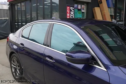 [BMW 530I 글라스틴트 틴팅재시공] 예쁜 필름으로 차량 드레스업하기~ / 경남 거제, 통영, 창원