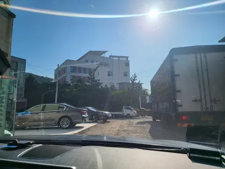 [브로모터스]BMW 520D F10 글라스틴트 레이니블루 틴팅 재시공 / 경남 거제, 통영, 창원