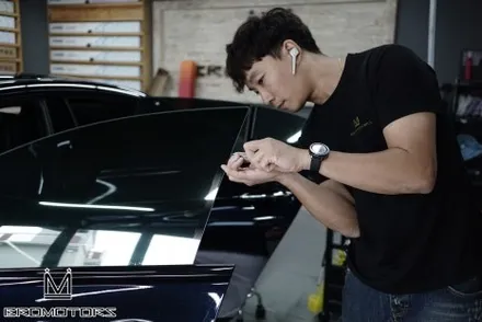 [BMW 6시리즈 640d 브이쿨 NH시리즈 틴팅] 틴팅 재시공 역시 틴팅 전문가에게 맡기셔야 합니다!! / 경남 거제, 통영, 창원