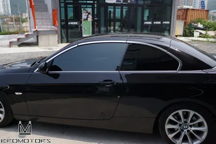 [BMW 3시리즈 컨버터블 브이쿨 K시리즈 틴팅] 썬팅은 재시공이 더 까다롭고 중요합니다. (거제 브로모터스) / 경남 거제, 통영, 창원