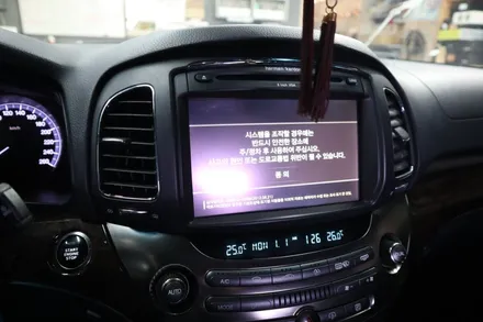 [브로모터스]체어맨 M2C 안드로이드 네비게이션 매립 / 경남 거제, 통영, 창원
